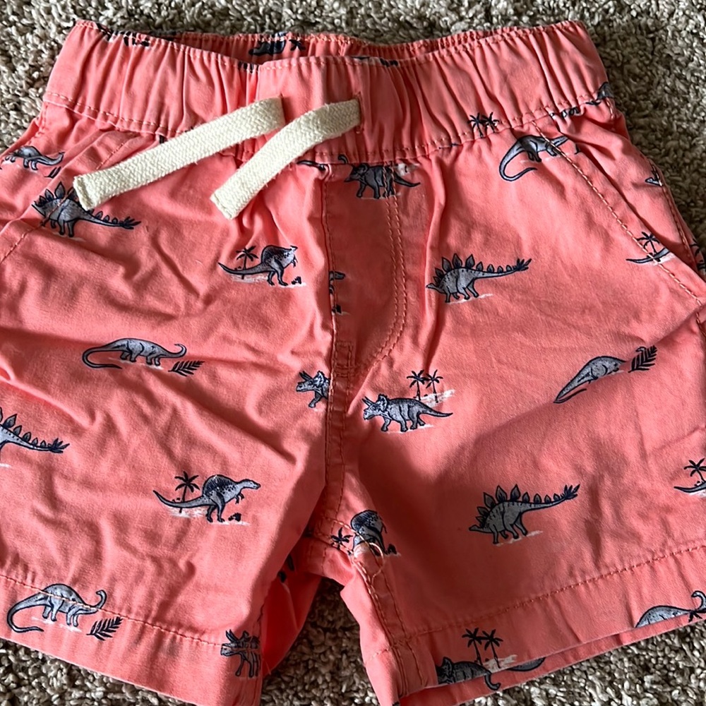 Children’s Place dinosaur drawstring toddler boy shorts